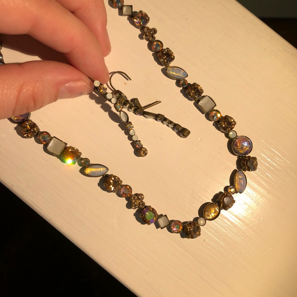 Sorrelli classic necklace and earring set